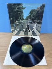 Beatles Abbey Road LP 1969 Apple SO-383 Jacksonville Pressing Misaligned Apple picture