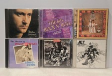 6 CD LOT - ROCK - VARiOUS ARTISTS - SEE PHOTOS & TITLES IN DESCRIPTION - CD16R5 picture