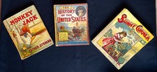 1880s McLoughlin Bros 3 Antique Children’s Books Chromolithograph Picture Lot picture
