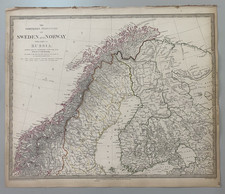 1834 Maps of RUSSIA IN EUROPE I-X SDUK Ukraine Poland Georgia Engravings Set picture