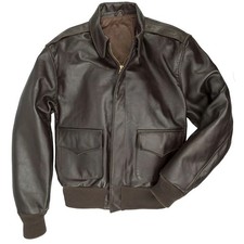 WWII A-2 Horsehide Leather Flight Jacket - Genuine Pilot Bomber picture