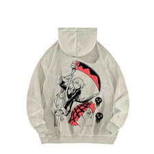 Soul Eater Maka Albarn Vintage Washed Hoodie Anime Manga Graphic Streetwear Gift picture