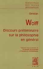 DISCOURS PRELIMINAIRE SUR LA PHILOSOPHIE EN GENERAL By Vrin **BRAND NEW** picture