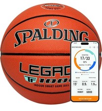 Spalding Legacy TF1000 Smart Basketball with App – Size 7 - (29.5