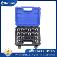 18pcs Wheel Locking Nut Key Kit Anti-Theft Screw Socket for Land Rover picture