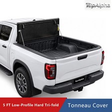5FT Low Profile Flip Up For 2024-2026 Ford Ranger FRP Truck Bed Tonneau Cover picture