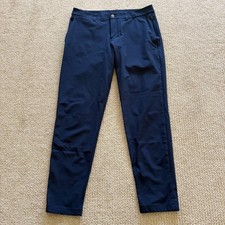 Lululemon Pants Commission Pant Mens Size 32X32 Blue Chino Stretch picture