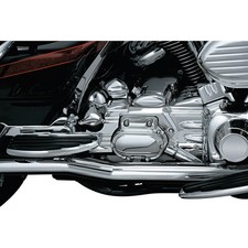 Kuryakyn 8201 Chrome Oil Line Cover Transmission Shroud 2002-2006 Harley Touring picture