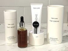 2X Tan-Luxe The Creme Self-Tan For Face + The Body Drops Medium-Dark full size picture
