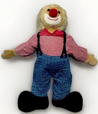 💎 ONE OF A KIND Vintage Sigikid Giant Clown Doll -COLLECTOR’S MASTERPIECE 💎 picture