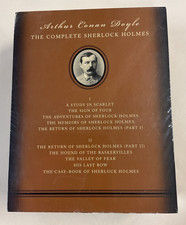 Complete Sherlock Holmes HC Sealed 2 Volume Box Set Arthur Conan Doyle 2006  picture