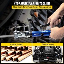 32 PCS Hydraulic Flaring Tool Kit with Tube Cutter for Brake Copper Lines picture