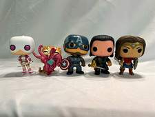 Funko Pop Vinyl Mixed Lot: Marvel & DC picture
