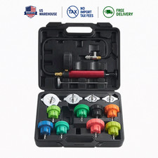 VEVOR 14Pc Radiator Coolant Pressure Tester Kit Leak Detector Auto Cooling Tool picture