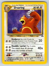 Unlimited Ursaring (34) 34/75 Neo Discovery LP picture