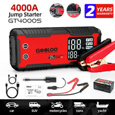 ⏫GOOLOO 4000A Car Jump Starter Power Bank 26800mAh Poertable Battery 12V Booster picture