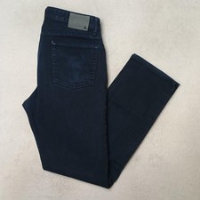Bonobos Jeans Mens 34x32 Blue Travel Jean Slim Straight Dark Stretch Denim USA picture