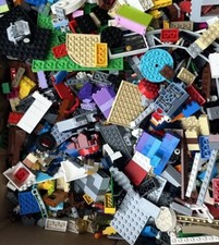 LEGO 20 lbs Pounds Random Parts Pieces Building Plates Blocks Washed Bulk Lot. picture