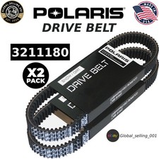 2 Pack Polaris OEM 3211180 Drive Belt Secondary Clutch RZR 1000 XP Genuine picture