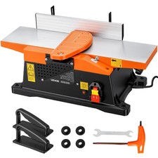 VEVOR Spiral Benchtop Jointer 6 in Bench Top Wood Jointer 12000 RPM 12-Blade picture