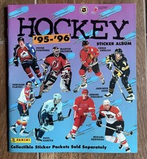 1995-96 PANINI HOCKEY Sticker Album UNUSED/NEW picture