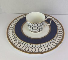 NEW w/ Tags  Wedgwood Renaissance Gold 3 PIECE SET Dinner Salad Cup picture