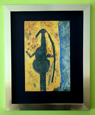 RUFINO TAMAYO | 1979 BEAUTIFUL COLORFUL PRINT from MEXICO + 14x11in. + FRAMED picture