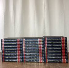 1984 Collier's Encyclopedia Full Complete Set 1-24. Excellent Condition picture
