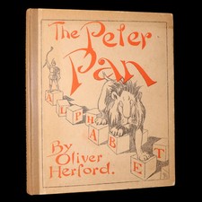 1907 Rare First Edition - The Peter Pan Alphabet Illustrated by Oliver Herford picture