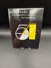 Studio 54 Original NYE 2001 Flyer  Invite NYC DANCE CLUB DISCO picture