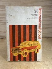 VTG Chilton's Repair Guide International Scout 1967-73 800 800A 800B Scout II picture