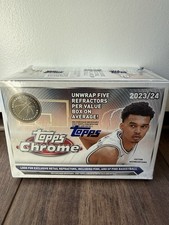 2023/2024 Topps Chrome Basketball Box-NEW picture
