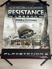 Resistance: Fall of Man 2006 Promotional Poster PS3 Japanese 20.3 x 28.7 inches picture