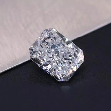 12 CT Natural White Diamond Loose Stone Radiant Cut D Grade VVS1 Diamond Stone picture