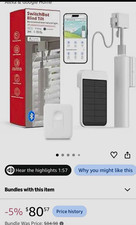 SwitchBot Blind Tilt White Smart Blind Motor Bluetooth Alexa Google Siri picture