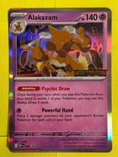 Alakazam MEP 003 - Near Mint Mega Evolution Base Prerelease Promo Pokemon picture