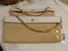 NWT HAMMITT INVITATION CLUTCH IN CALLA LILY WHITE $295**FREE SHIPPING ** picture