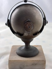 Art Deco Antique c1900 Spinning Globe Rolling Ball Hotel Counter Bell Marble picture