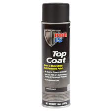 Por-15 45918 Top Coat Chassis Black 14 oz. Aerosol Spray Can picture