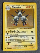 Magneton Holo Rare Pokémon TCG Base Set 9/102 picture