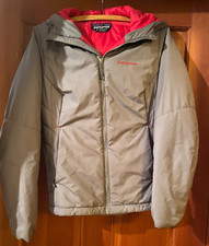 Patagonia Grey Women's S Hooded Jacket Primaloft Excellent picture