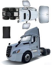 Freightliner Cascadia 2022-2026 Rear Side Window Covers 3 PCS picture