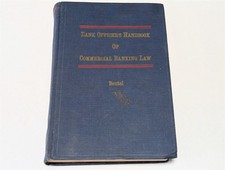 Bank Officer's Handbook of Commercial Banking Law 3rd Ed 1970 Beutel Hardcover picture