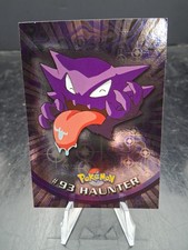 Pokemon Topps Haunter #93 Silver Foil Blue Logo  SC512 picture