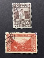 Austria: 11 stamps from various sets picture