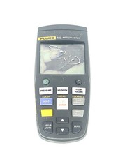 Fluke 922 Airflow Meter w/ Damaged Screen And Missing Batt. Cover (parts/repair) picture