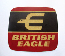 Vintage British Eagle International Airlines Logo Decal Sticker Aviation Memo UK picture