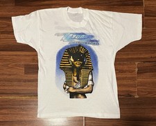 VTG 80s ZZ Top Medium Graphic Shirt Afterburner Tour Rock Band Tee 1986 picture