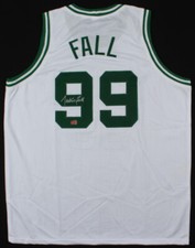 Tacko Fall Signed Boston Celtics Jersey (YSMS COA) 7 ft 7in Tallest Ever in NBA picture