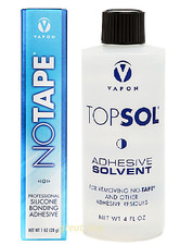 VAPON NO TAPE 1.0 OZ  Bonding Adhesive Glue tube & Topsol Adhesive Remover(4 oz) picture